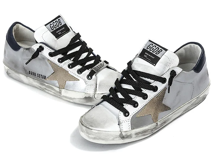 Golden Goose Golden Goose Super Star Sneakers “Silver Gold” — photo 3 of 10