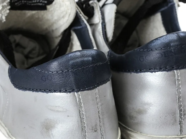 Golden Goose Golden Goose Super Star Sneakers “Silver Gold” — photo 7 of 10