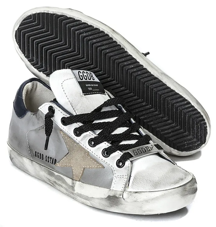 Golden Goose Golden Goose Super Star Sneakers “Silver Gold” — photo 8 of 10