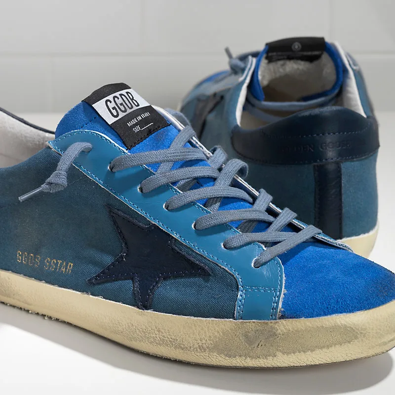 Golden Goose Sneakers Super Star “Blue” — photo 1 of 4