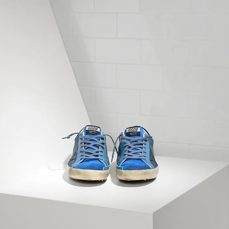 Golden Goose Sneakers Super Star “Blue” — photo 3 of 4
