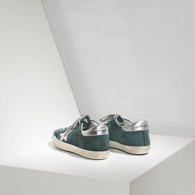 Golden Goose Sneakers Super Star “Silver Green” — photo 2 of 4