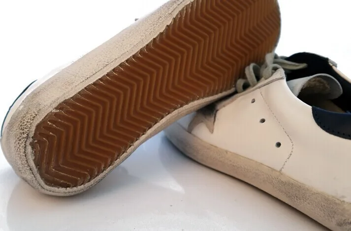 Golden Goose Godlen Goose Superstar - White Navy 手工鞋 高级定制 情侣款 “White Navy” — photo 3 of 14