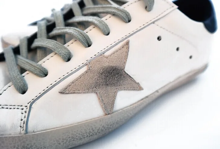 Golden Goose Godlen Goose Superstar - White Navy 手工鞋 高级定制 情侣款 “White Navy” — photo 7 of 14