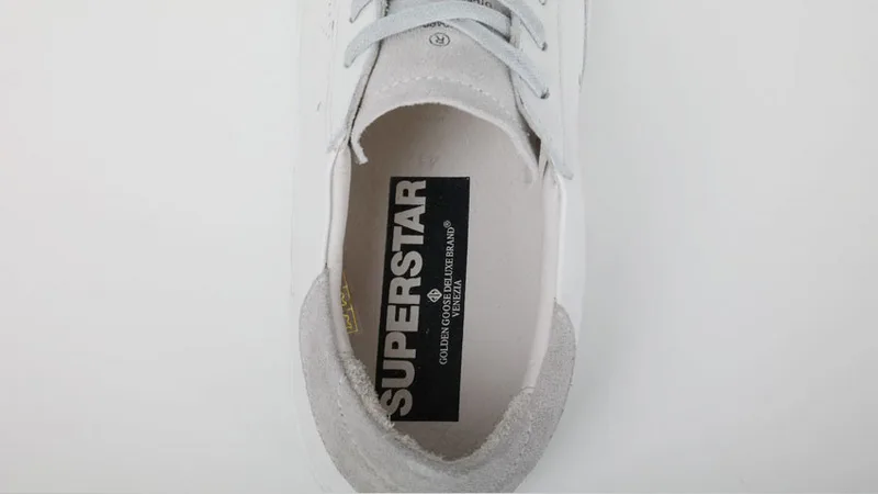 Golden Goose Golden Goose All White Cream 韩国热卖 纯手工高级定制 情侣款休闲鞋 “White Gold” — photo 2 of 16