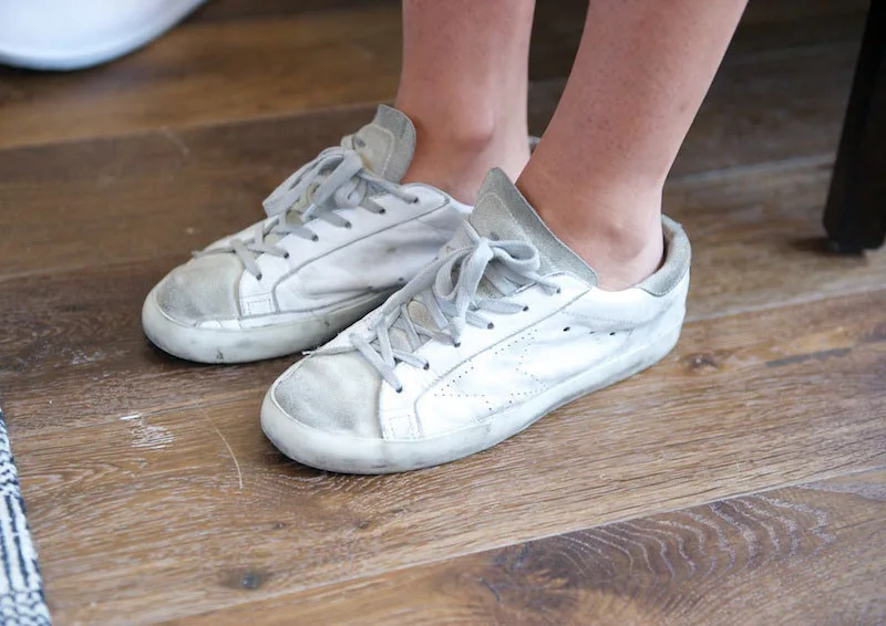 Golden Goose Golden Goose All White Cream 韩国热卖 纯手工高级定制 情侣款休闲鞋 “White Gold” — photo 3 of 16