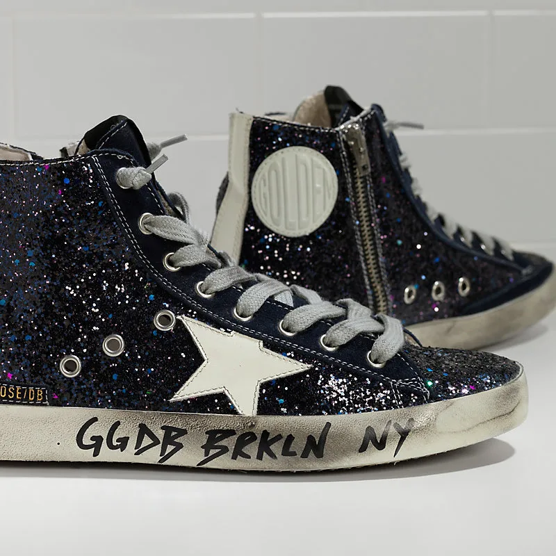 Golden Goose Sneakers Francy Fabric Embroidered “Red” — photo 1 of 4