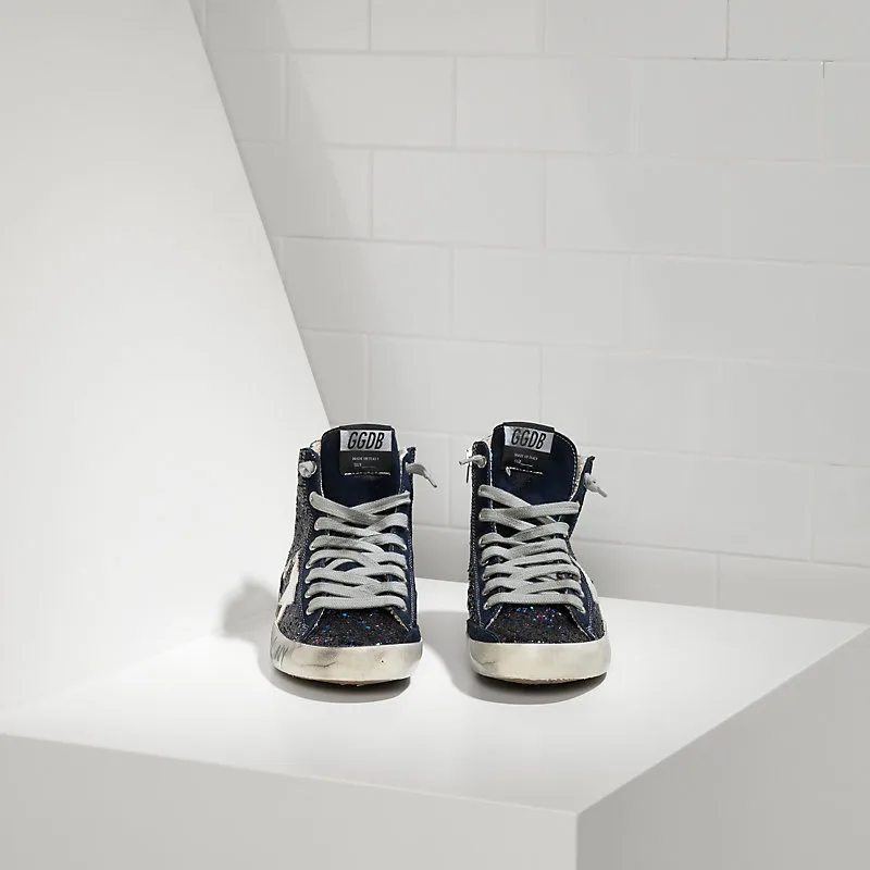 Golden Goose Sneakers Francy Fabric Embroidered “Red” — photo 3 of 4