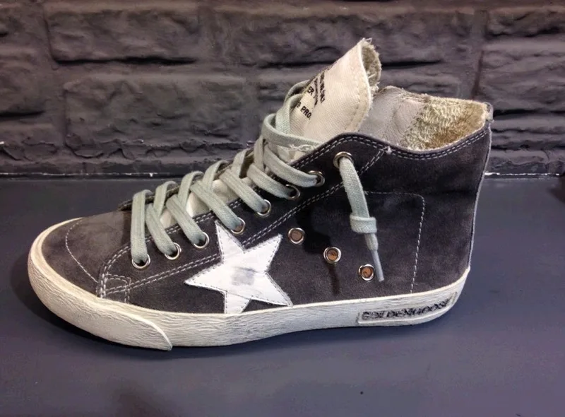 Golden Goose Golden Goose Francy-grey 韩国热卖 纯手工高级定制 情侣款休闲鞋 34- “Grey Gold” — photo 6 of 10
