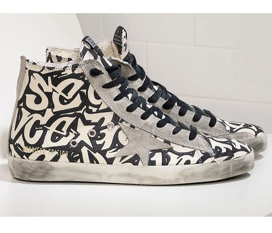 Golden Goose Sneakers Francy Cotton Canvas AND Suede Star Whi “White” — photo 4 of 4