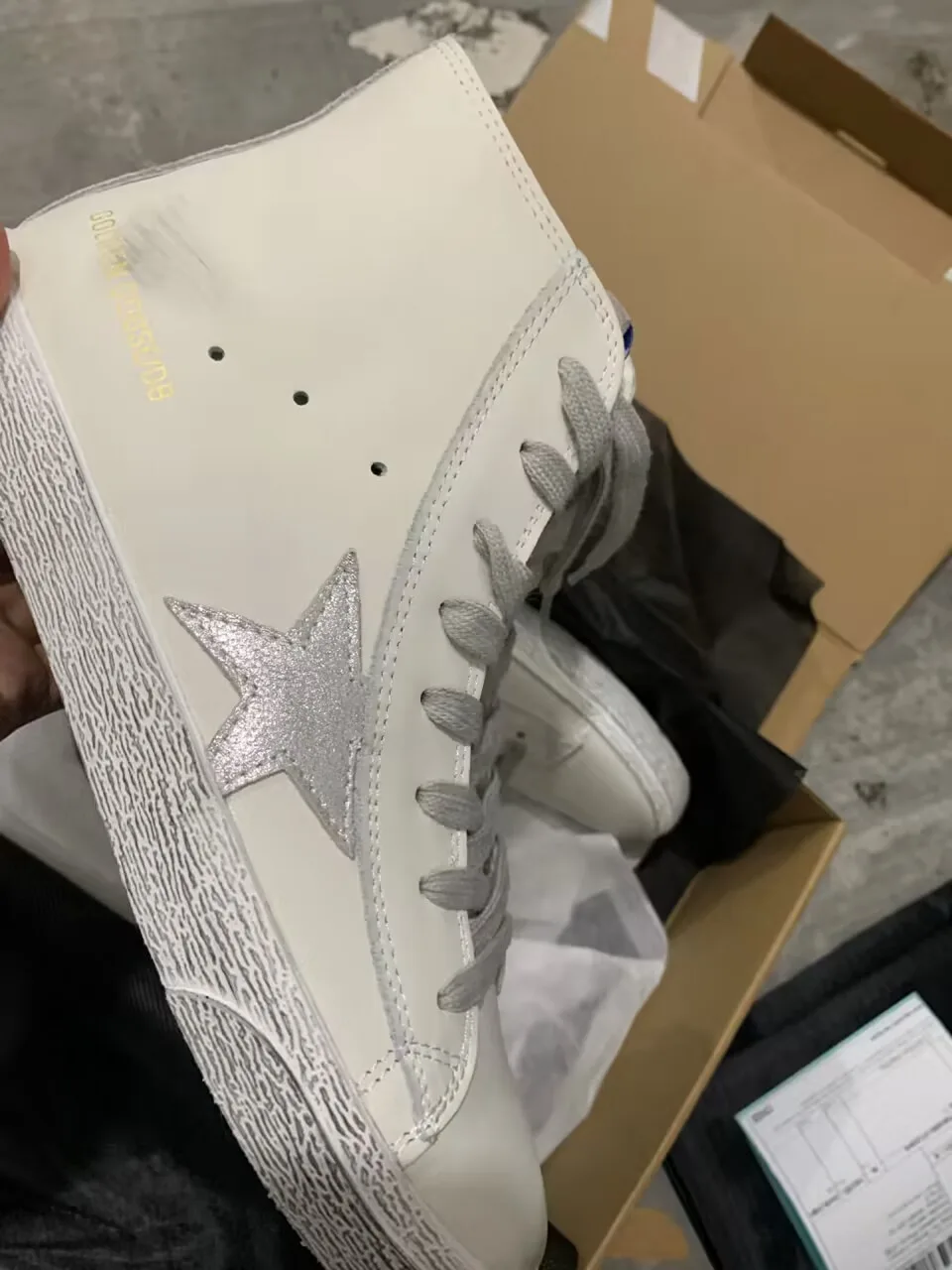 Golden Goose Golden Goose Francy - White Silver 韩国热卖 纯手工高级定制 “White Silver” — photo 3 of 23
