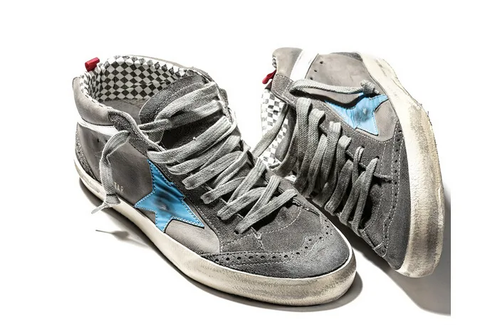 Golden Goose Golden Goose High Top Genuine Leather Sneakers M “Gold” — photo 5 of 5