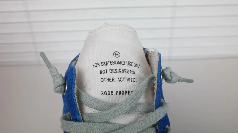 Golden Goose Golden Goose Francy Blue 韩国热卖 纯手工高级定制 情侣款休闲鞋 34- “Gold Blue” — photo 15 of 20