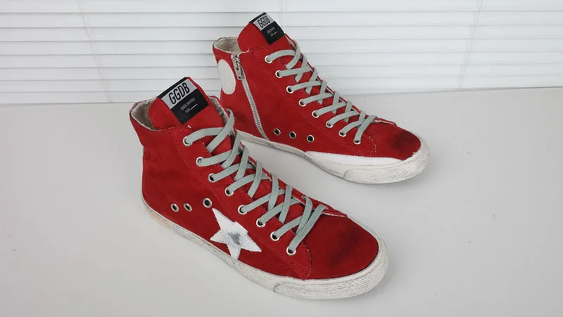 Golden Goose Golden Goose Francy -cranberry 韩国热卖 纯手工高级定制 情侣款休 “Gold” — photo 2 of 17