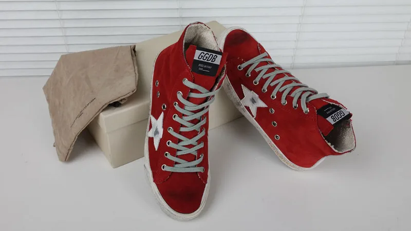 Golden Goose Golden Goose Francy -cranberry 韩国热卖 纯手工高级定制 情侣款休 “Gold” — photo 7 of 17