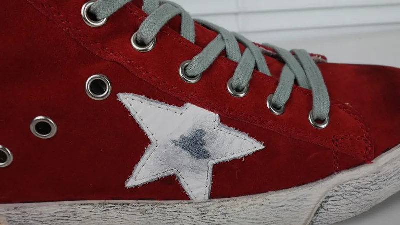 Golden Goose Golden Goose Francy -cranberry 韩国热卖 纯手工高级定制 情侣款休 “Gold” — photo 12 of 17