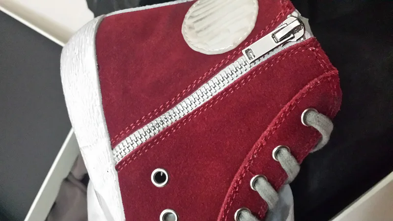 Golden Goose Golden Goose Francy -cranberry 韩国热卖 纯手工高级定制 情侣款休 “Gold” — photo 16 of 17