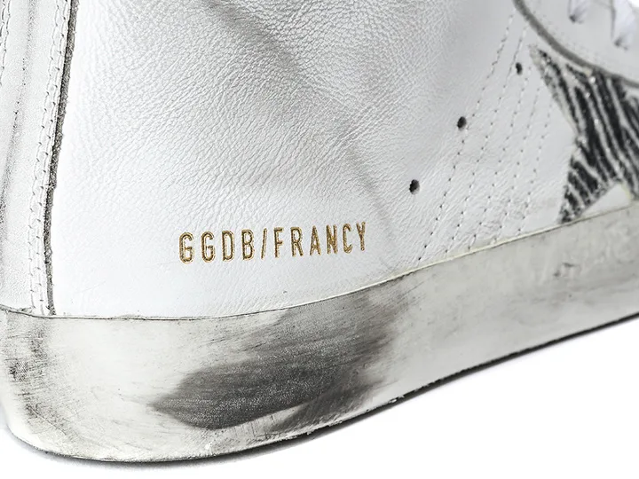 Golden Goose Francy Sneakers Leather AND Pony-skin Star White “White” — photo 5 of 6