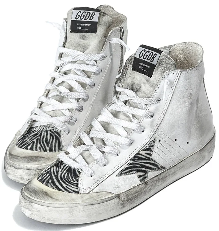 Golden Goose Francy Sneakers Leather AND Pony-skin Star White “White” — photo 6 of 6