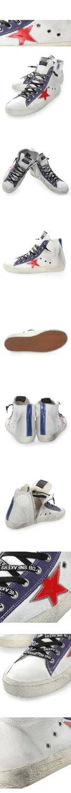 Golden Goose Golden Goose Ggdb 意大利名品韩版真皮红星高帮休闲板鞋男女鞋子 “Gold” — photo 1 of 2