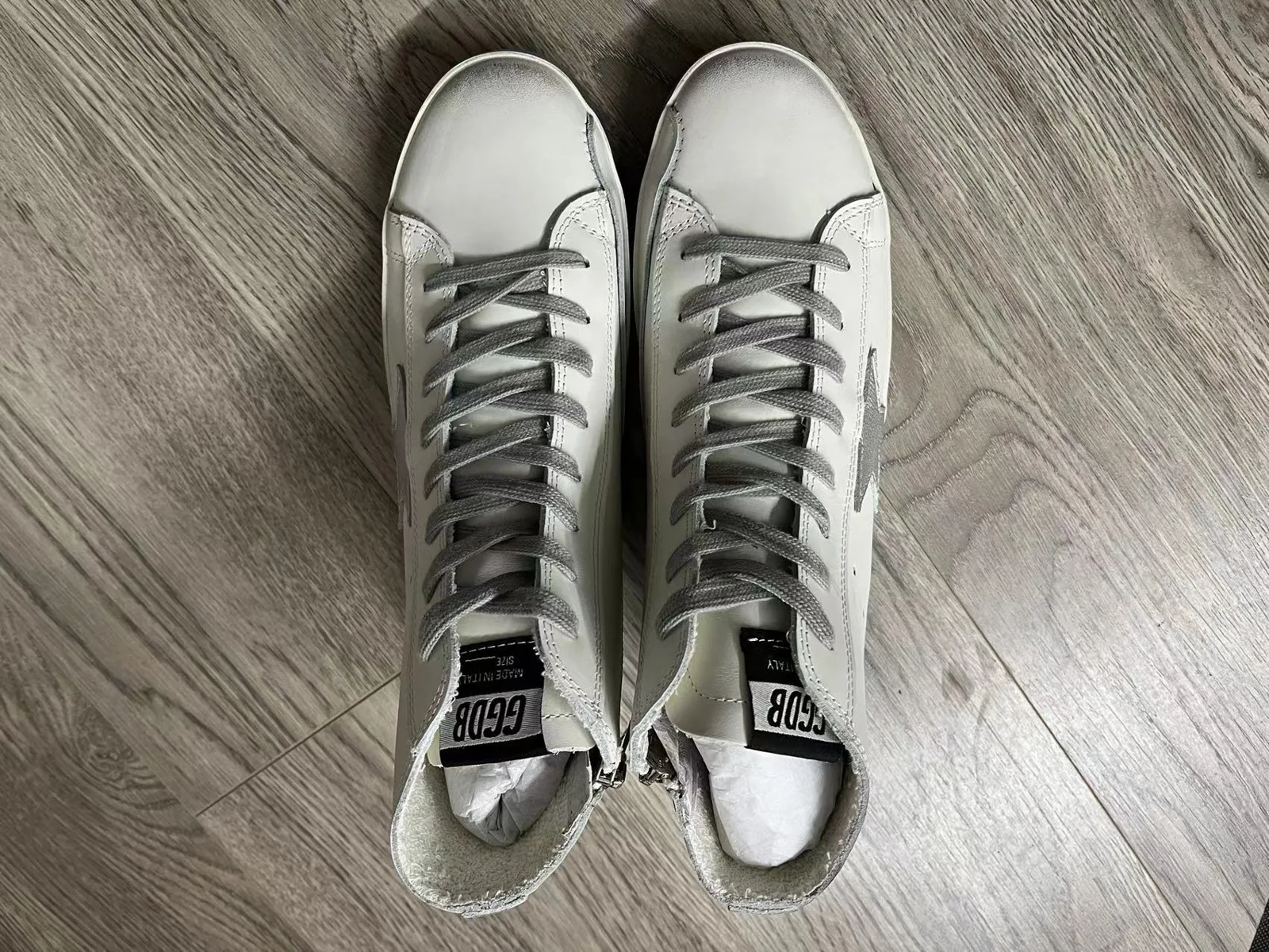 Golden Goose Sneakers Francy “White Silver” — photo 1 of 9