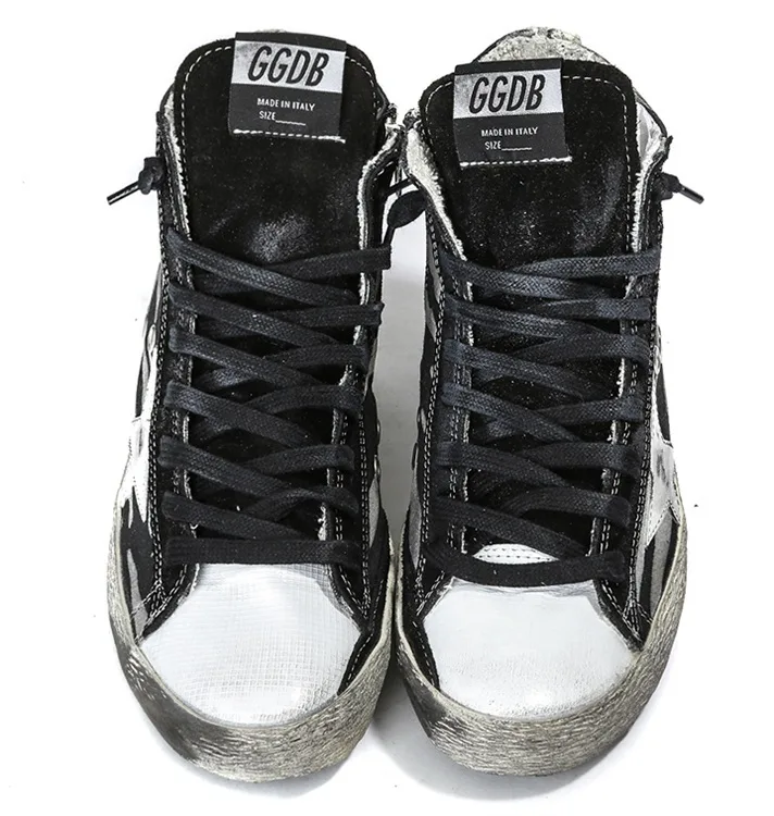 Golden Goose Sneakers Francy Cotton Canvas AND Leather Star B “Black” — photo 2 of 7