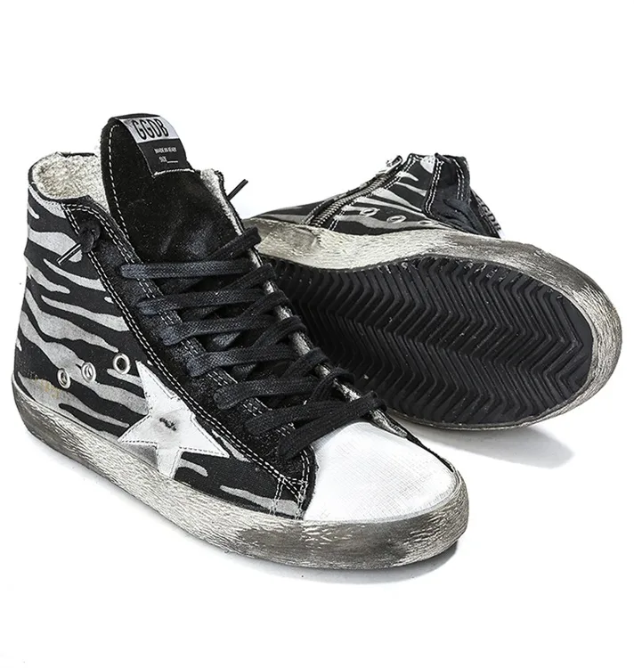 Golden Goose Sneakers Francy Cotton Canvas AND Leather Star B “Black” — photo 3 of 7