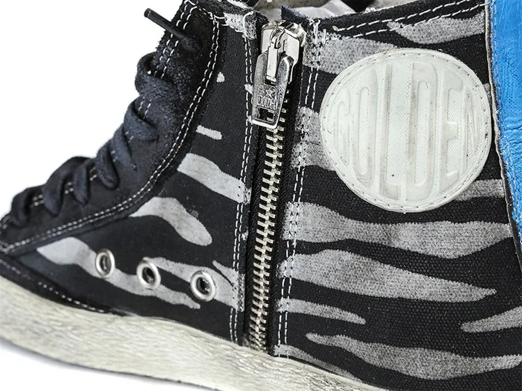 Golden Goose Sneakers Francy Cotton Canvas AND Leather Star B “Black” — photo 5 of 7