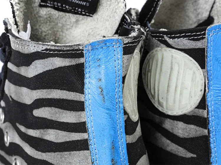 Golden Goose Sneakers Francy Cotton Canvas AND Leather Star B “Black” — photo 6 of 7