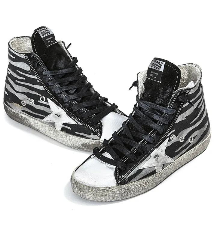 Golden Goose Sneakers Francy Cotton Canvas AND Leather Star B “Black” — photo 7 of 7