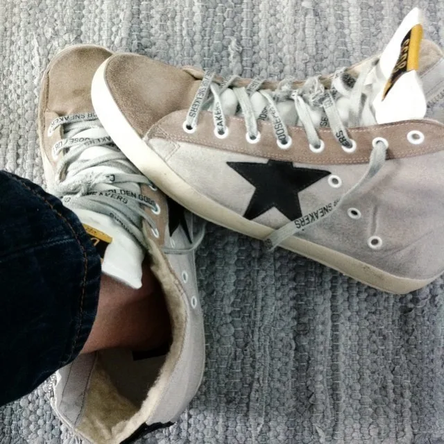 Golden Goose Golden Goose Francy Wool-beige 韩国热卖 纯手工高级定制 情侣款休 “Gold Beige” — photo 5 of 18
