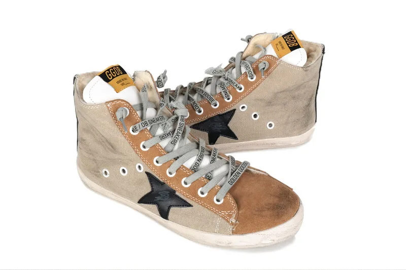 Golden Goose Golden Goose Francy Wool-beige 韩国热卖 纯手工高级定制 情侣款休 “Gold Beige” — photo 9 of 18