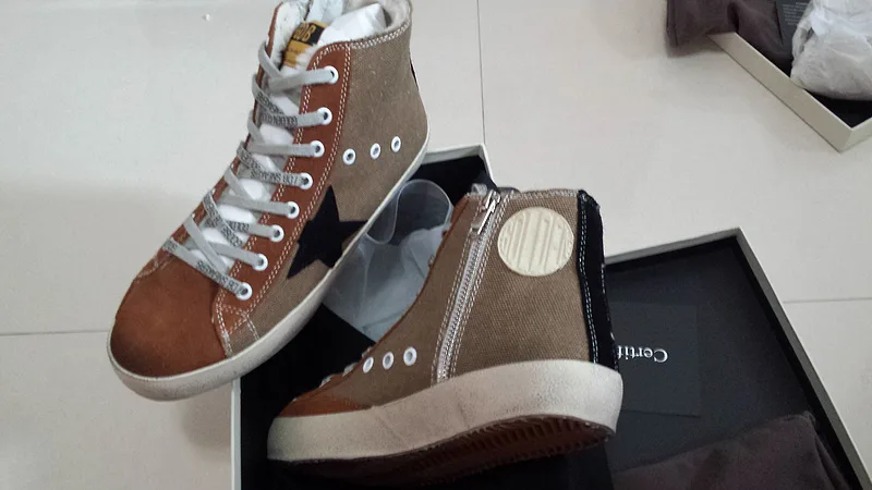 Golden Goose Golden Goose Francy Wool-beige 韩国热卖 纯手工高级定制 情侣款休 “Gold Beige” — photo 18 of 18