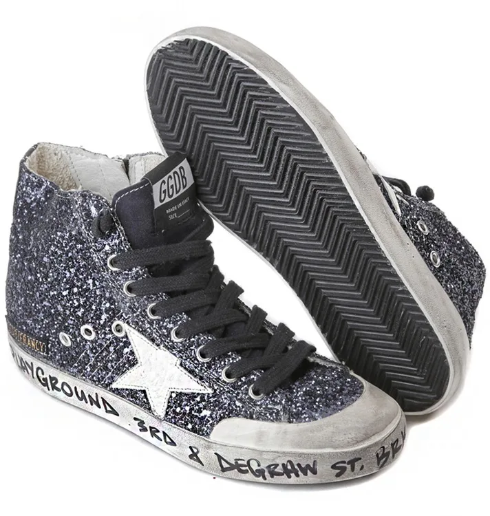 Golden Goose Sneakers Francy Fabric Embroidered “Red” — photo 8 of 8