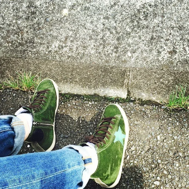 Golden Goose Golden Goose Francy Wool-green 韩国热卖 纯手工高级定制 情侣款休 “Gold Green” — photo 4 of 19