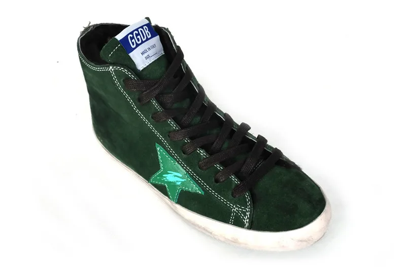Golden Goose Golden Goose Francy Wool-green 韩国热卖 纯手工高级定制 情侣款休 “Gold Green” — photo 11 of 19