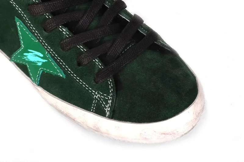 Golden Goose Golden Goose Francy Wool-green 韩国热卖 纯手工高级定制 情侣款休 “Gold Green” — photo 12 of 19