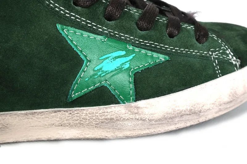 Golden Goose Golden Goose Francy Wool-green 韩国热卖 纯手工高级定制 情侣款休 “Gold Green” — photo 13 of 19