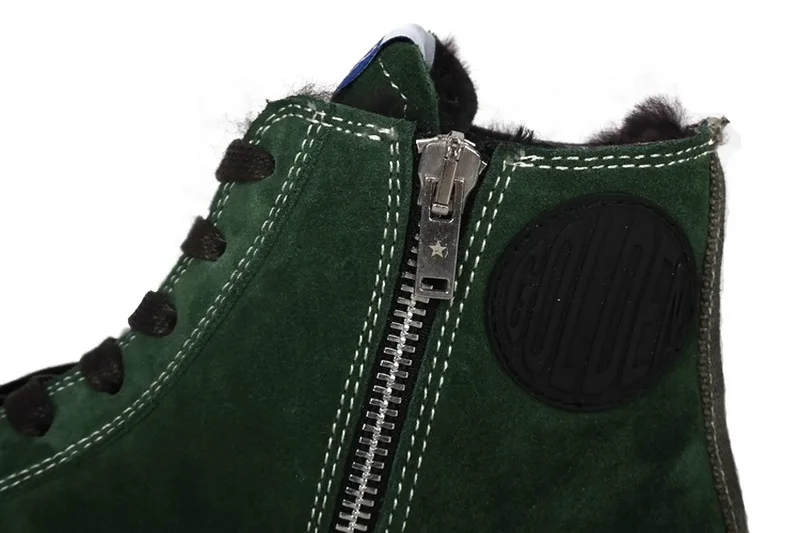 Golden Goose Golden Goose Francy Wool-green 韩国热卖 纯手工高级定制 情侣款休 “Gold Green” — photo 15 of 19