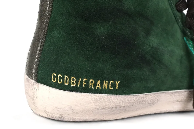 Golden Goose Golden Goose Francy Wool-green 韩国热卖 纯手工高级定制 情侣款休 “Gold Green” — photo 16 of 19