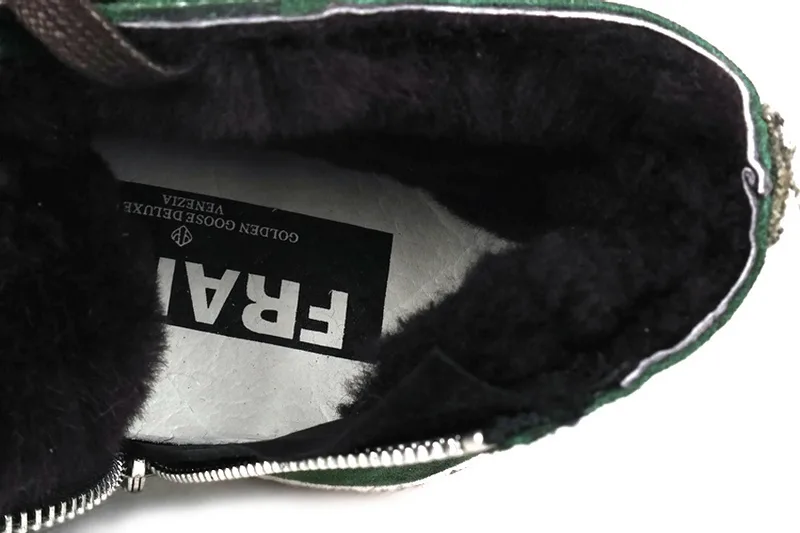 Golden Goose Golden Goose Francy Wool-green 韩国热卖 纯手工高级定制 情侣款休 “Gold Green” — photo 18 of 19