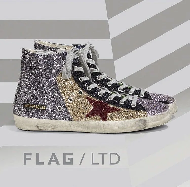 Golden Goose Golden Goose Francy Glitter Multi Color “Gold” — photo 1 of 1
