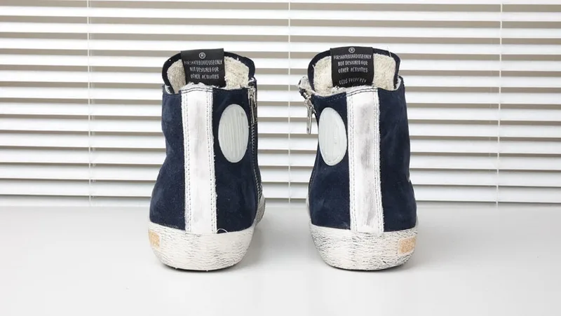 Golden Goose Golden Goose Francy - Suede Navy韩国热卖 纯手工高级定制 情侣款 “Gold Navy” — photo 13 of 13