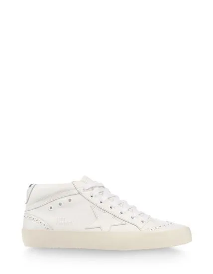 Golden Goose Golden Goose Mid Star - All White 手工鞋 高级定制 情侣款 3 “White Gold” — photo 3 of 7