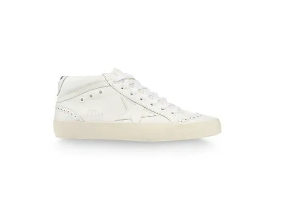 Golden Goose Golden Goose Mid Star - All White 手工鞋 高级定制 情侣款 3 “White Gold” — photo 4 of 7
