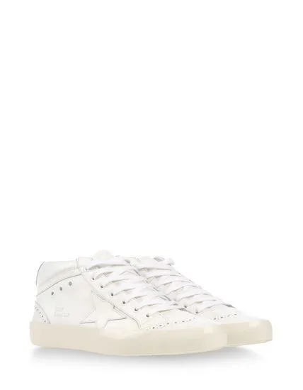 Golden Goose Golden Goose Mid Star - All White 手工鞋 高级定制 情侣款 3 “White Gold” — photo 7 of 7