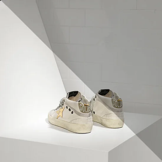 Golden Goose MID Star Sneakers “White Gold” — photo 2 of 4