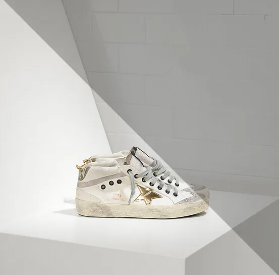Golden Goose MID Star Sneakers “White Gold” — photo 4 of 4