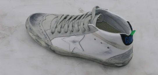 Golden Goose Golden Goose Mid Star - White 手工鞋 高级定制 情侣款 34-46 “White Gold” — photo 1 of 12