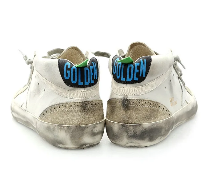 Golden Goose Golden Goose Mid Star - White 手工鞋 高级定制 情侣款 34-46 “White Gold” — photo 6 of 12
